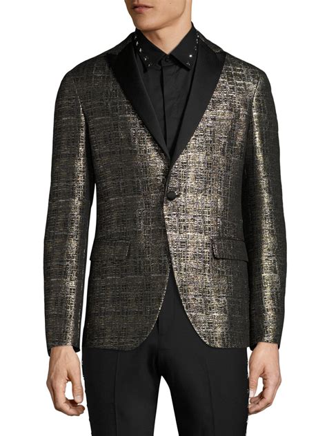 formal jacket versace